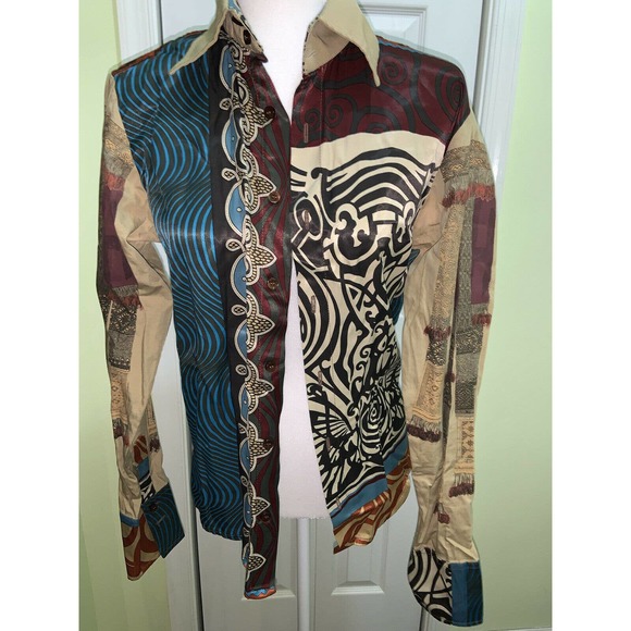 MAN SAVE THE QUEEN Other - SAVE THE QUEEN MEN'S  BUTTON SHIRT SIZE SMALL